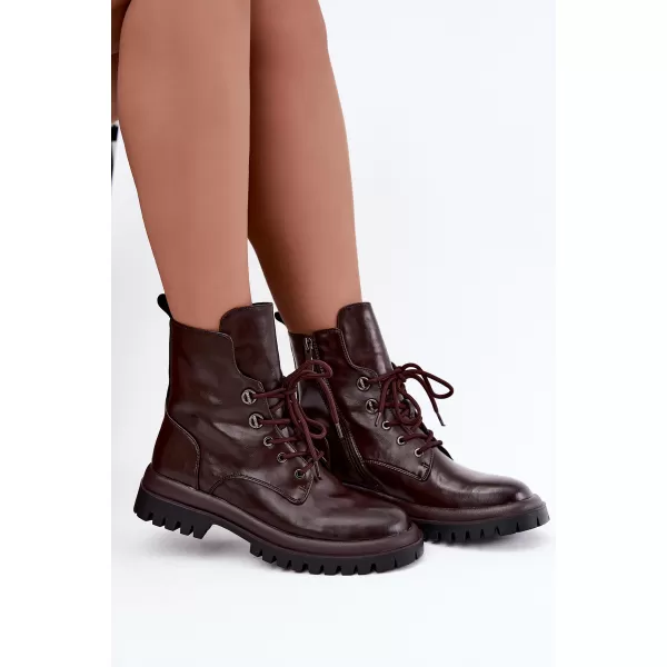  Dámské boty BOTO 26BT24-381 BURGUNDY 