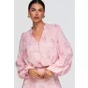 Dámská košile OMBRE OW-SH-E0058 PINK