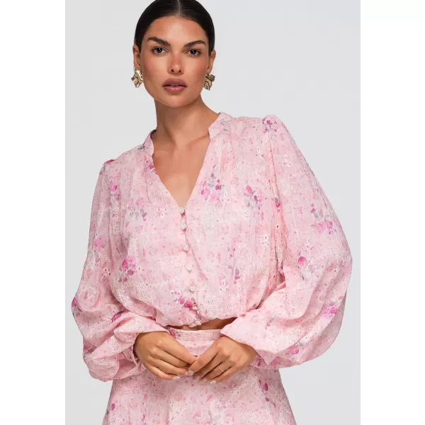  Dámská košile OMBRE OW-SH-E0058 PINK 