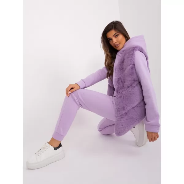  Dámská vesta WOOL FASHION ITALIA AT-KZ-2349.00P BRIGHT PURPLE 