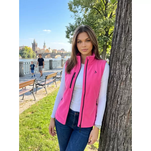  Dámská fleece vesta ALTISPORT ALW002525 PURPUROVÁ 