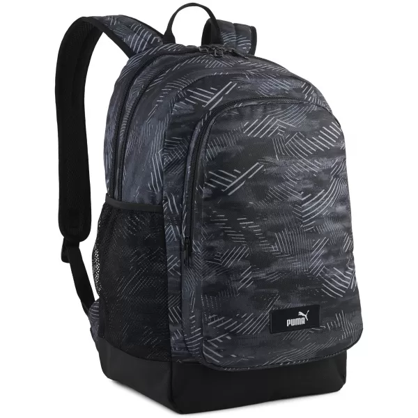  Batoh PUMA ACADEMY AOP BACKPACK 09115026 FLAT MEDIUM GRAY/CAMOUFLAGE AOP 