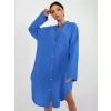 Dámské šaty OCH BELLA TW-SK-BE-199D.85P BLUE