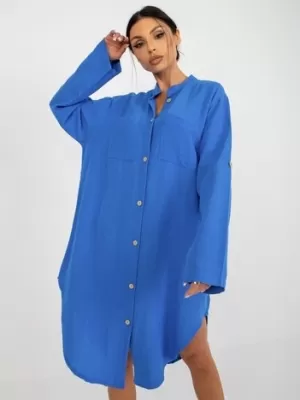 Dámské šaty OCH BELLA TW-SK-BE-199D.85P BLUE