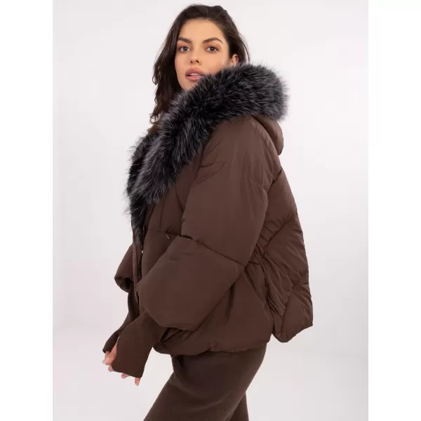  Dámská bunda FACTORY PRICE MBM-KR-26106.96 BROWN 