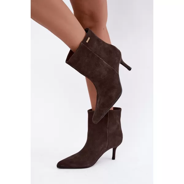  Dámské boty BIG STAR SHOES UU274492 BROWN/BEIGE SHADOWS 