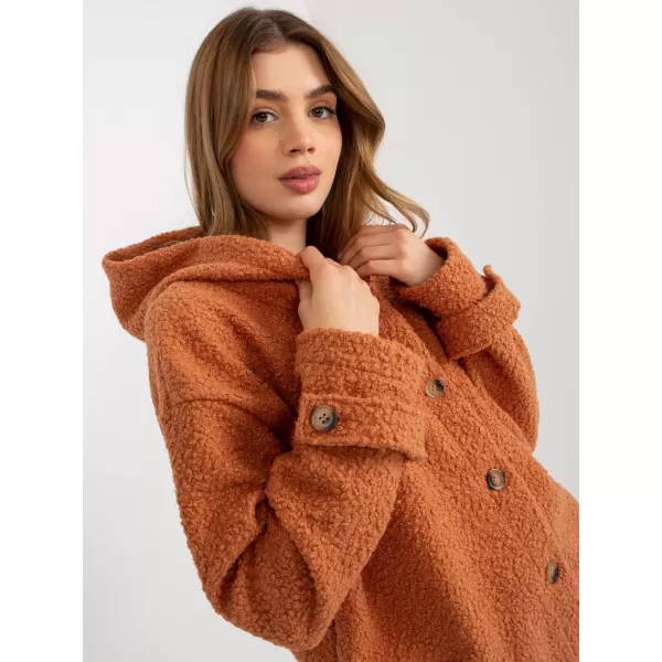 Dámský kabát RELEVANCE RV-PL-8449.98P DARK ORANGE 