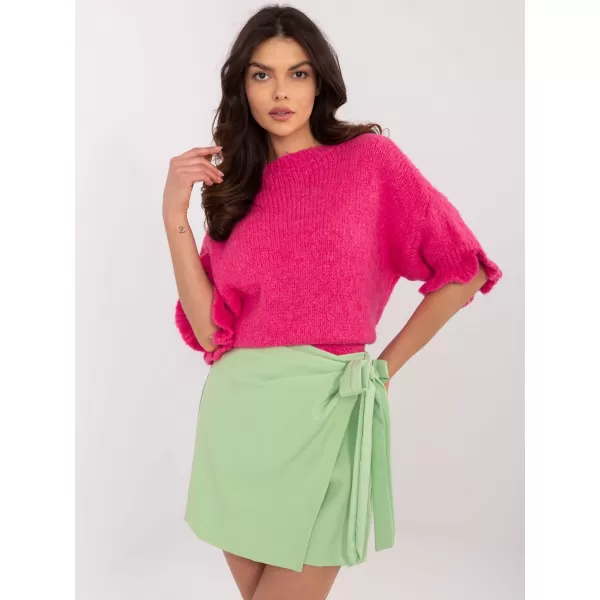  Dámský svetr ITALY MODA MI-SW-2913.99 FLUO PINK 