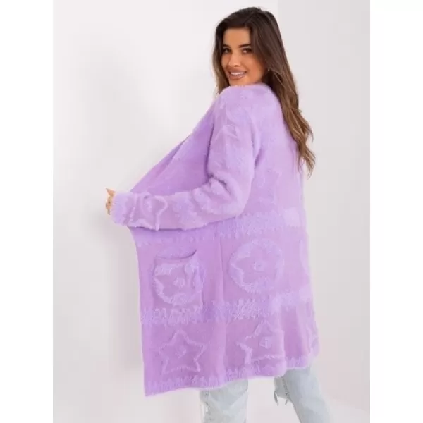  Dámský svetr WOOL FASHION ITALIA AT-SW-234503.00P BRIGHT PURPLE 
