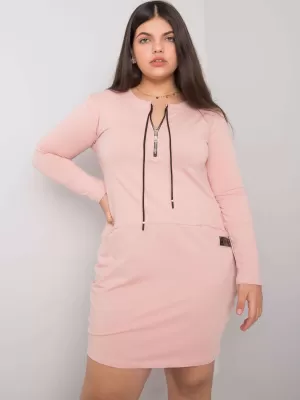 Dámské šaty RELEVANCE RV-SK-7241.43 BRIGHT PINK
