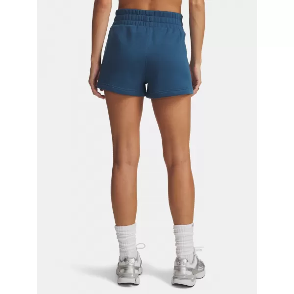  Dámské kraťasy UNDER ARMOUR ICON FLC NOV SHORT 6010982-498 MODRÁ 