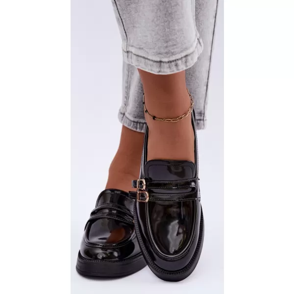  Dámské mokasíny BOTO D-325 BLACK 