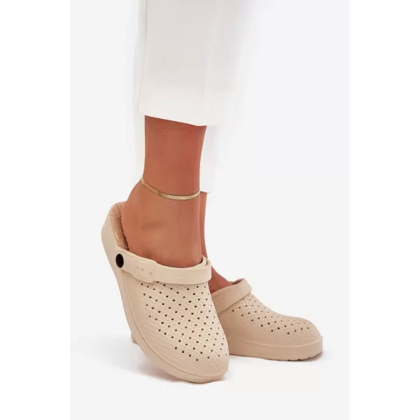  Dámské pantofle BOTO 25SD11-8981 BEIGE 