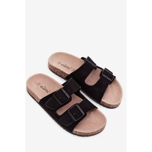  Dámské pantofle BOTO 26DZ21-107 BLACK 