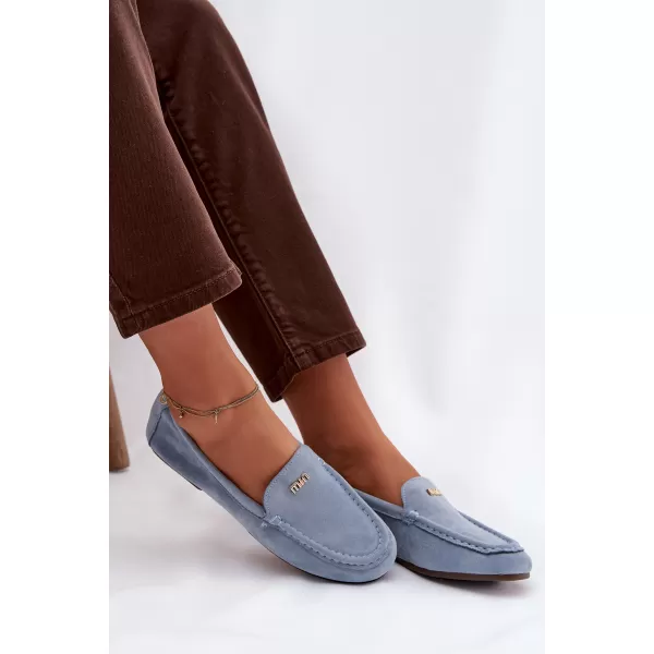  Dámské mokasíny BOTO QQ-273 BLUE 