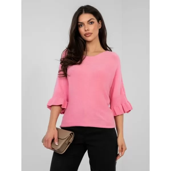  Dámský svetr ITALY MODA IT-SW-99244.98 PINK 