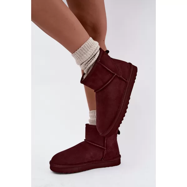  Dámské sněhule BOTO 5350 BURGUNDY 