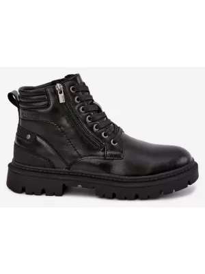 Pánské kotníkové boty BIG STAR SHOES UU174242 BLACK