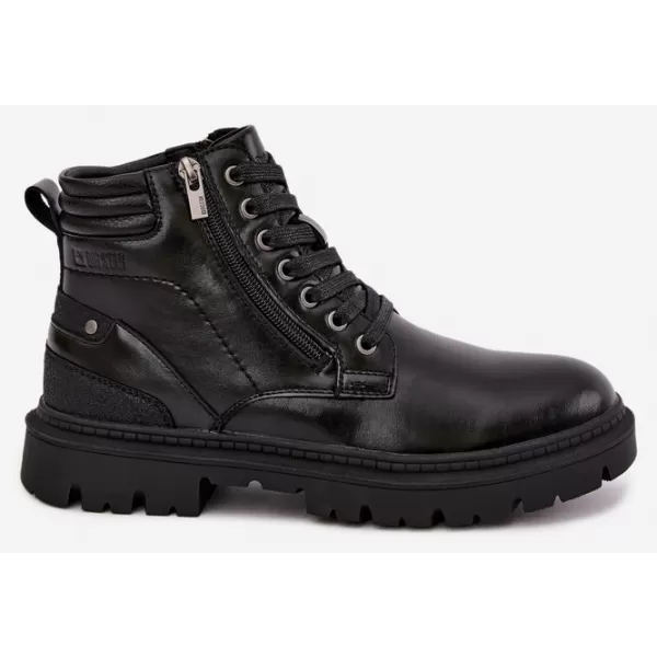  Pánské kotníkové boty BIG STAR SHOES UU174242 BLACK 