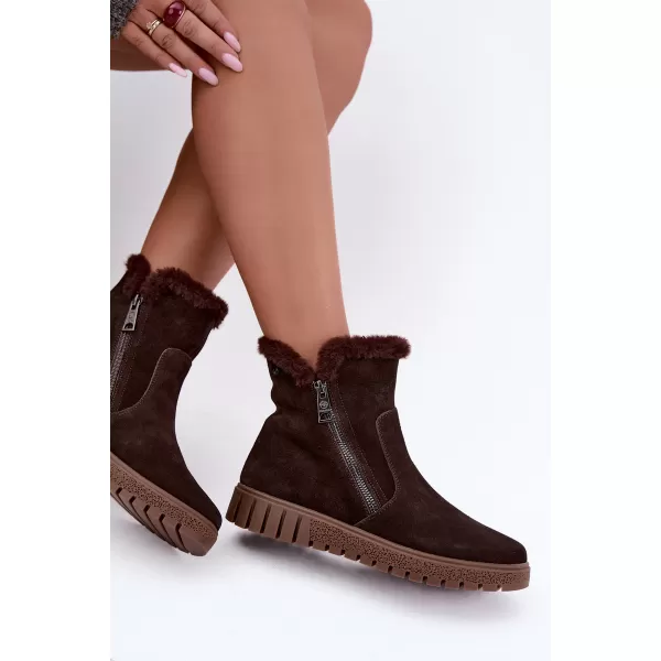  Dámské boty VINCEZA 133126 BROWN 