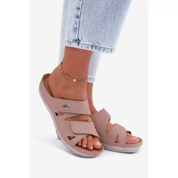  Dámské pantofle INBLU OE0001GU PINK 