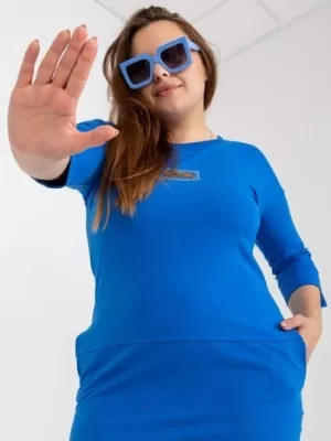 Dámské šaty RELEVANCE RV-SK-7612.75P DARK BLUE