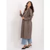 Dámský kabát RUE PARIS IT-PL-A8393.81 GRAY-BEIGE