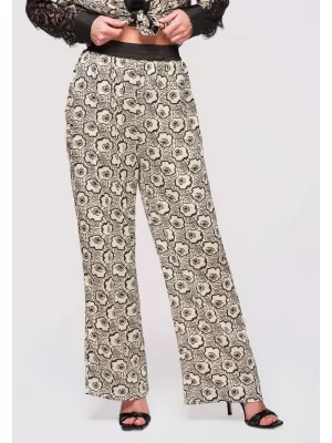Dámské kalhoty LARICA OW-PA-E0007 BEIGE