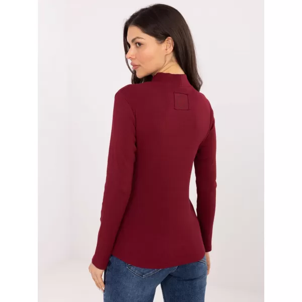 Dámská halenka FACTORY PRICE JM-BZ-3035.64 BURGUNDY 