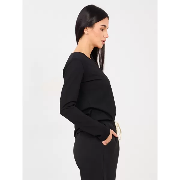  Dámské triko RUE PARIS RV-BZ-A1093.77 BLACK 