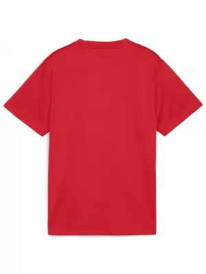 Dětský dres PUMA TEAMGOAL JERSEY JR 658637-01 PUMA RED/PUMA WHITE/FAST RED