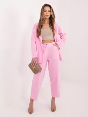 Dámské kalhoty RUE PARIS IT-SP-FL8916.13 BRIGHT PINK