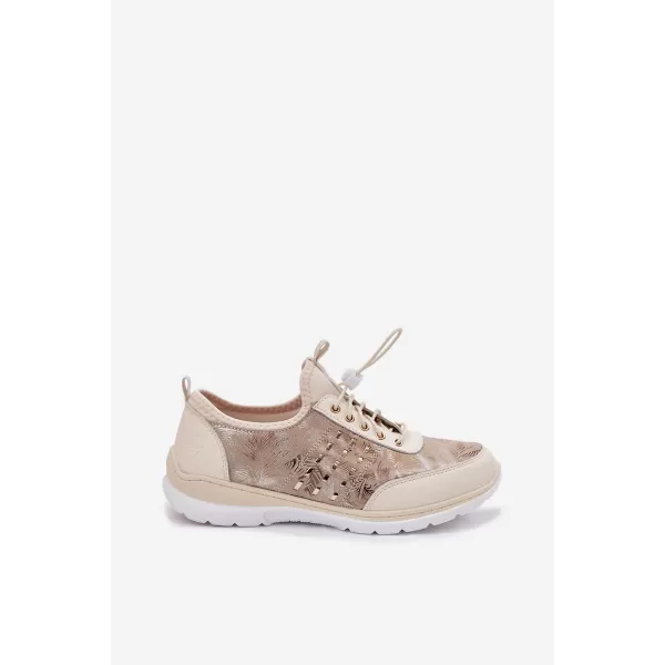  Dámské tenisky D&A GR61-5990 BEIGE 