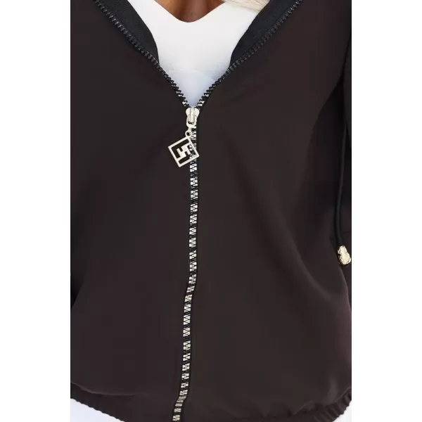  Dámská mikina NUMOCO 691-3 ČOKOLÁDOVÁ 