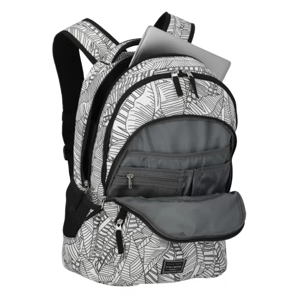  Batoh TRAVELITE BASICS BACKPACK PRINT PRINT WHITE 