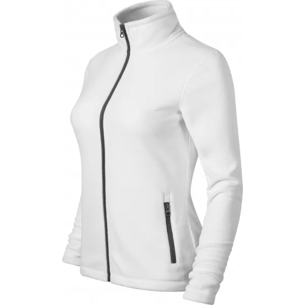  Dámská micro fleece mikina MALFINI FACTOR 853 BÍLÁ 