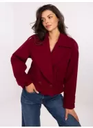 Dámská bunda RUE PARIS IT-KR-A9558.62 BURGUNDY