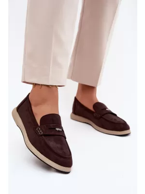 Dámské mokasíny VINCEZA 62273 BROWN