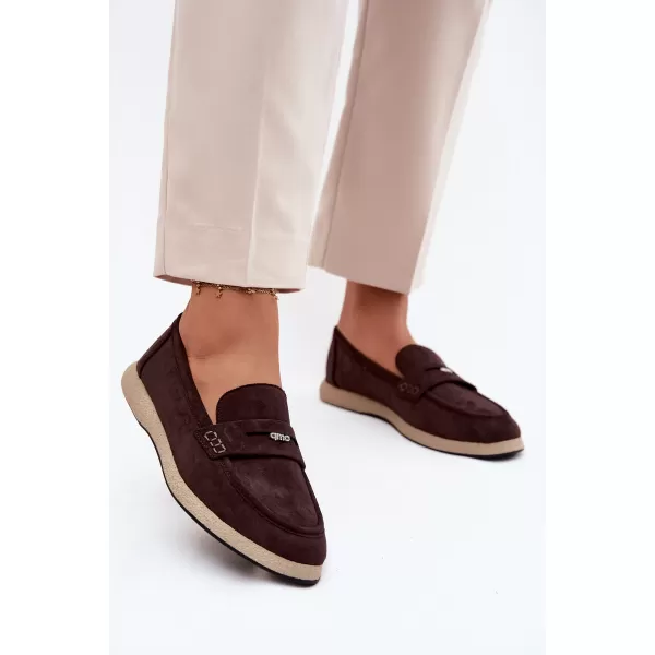  Dámské mokasíny VINCEZA 62273 BROWN 