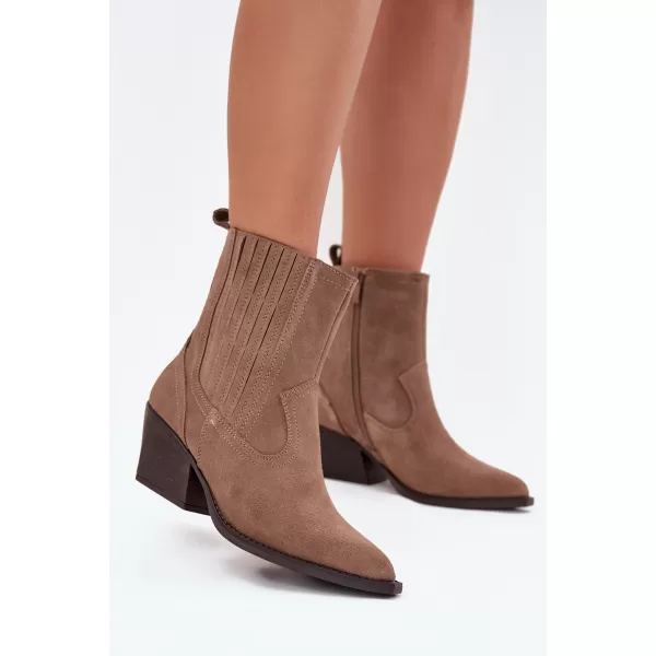  Dámské kotníkové boty BOTO NC1339K/6350 KHAKI 