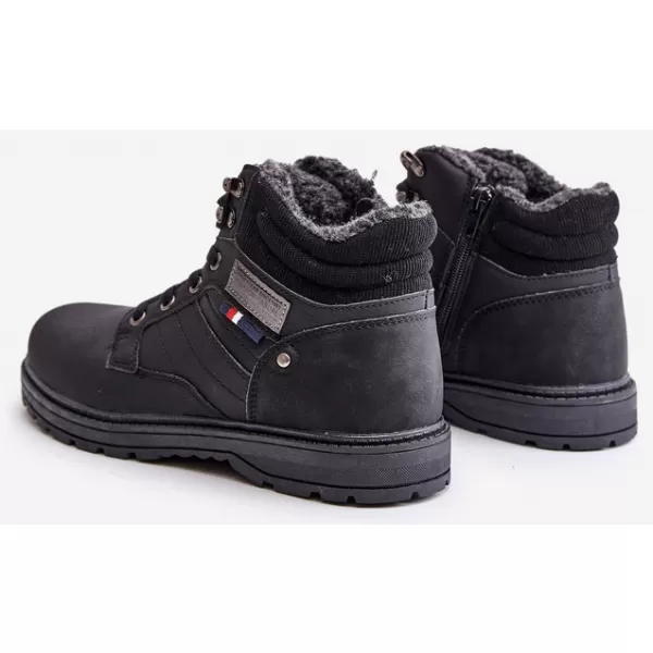  Pánské boty BOTO 23MN03-6610 BLACK 