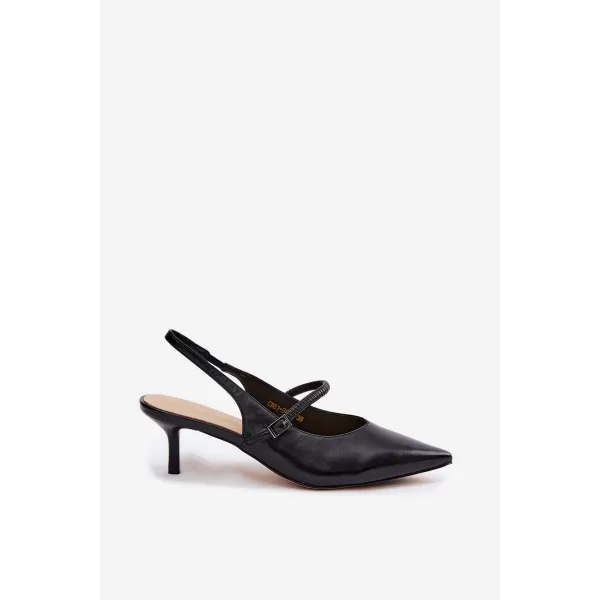  Dámské sandály D&A CR61-3046 BLACK 