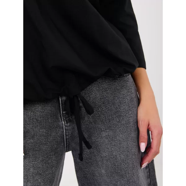  Dámské triko RUE PARIS RV-BZ-A1091.16 BLACK 
