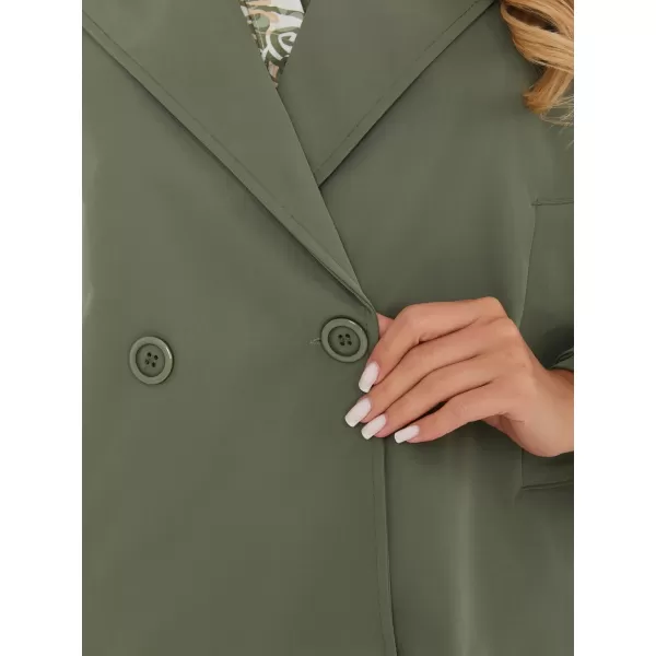  Dámský kabát RUE PARIS IT-KR-FL8897KSM.00 KHAKI 