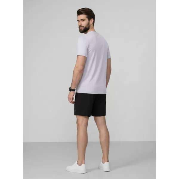  Pánské triko 4F 4FWAW25TTSHM2373 OFF WHITE 