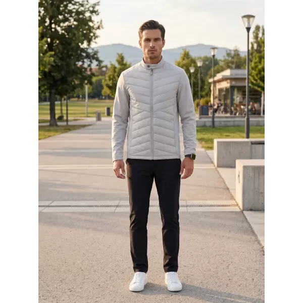  Pánská hybridní bunda MALFINI PREMIUM CROSS 555 SILVER GRAY 