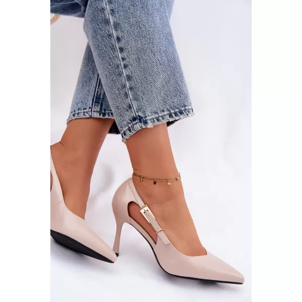  Dámské lodičky VINCEZA 62288 BEIGE 