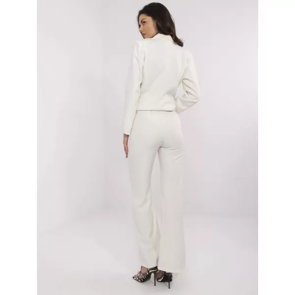  Dámské kalhoty ITALY MODA DHJ-SP-18737.08 ECRU 