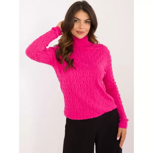  Dámský svetr WOOL FASHION ITALIA AT-SW-2334-2.61 FUCHSIA 