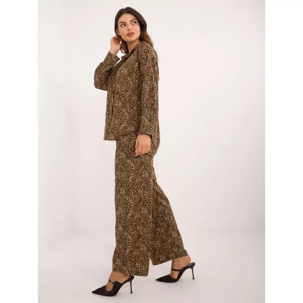  Dámský set ITALY MODA DHJ-KMPL-19588-4.77 DARK BEIGE 